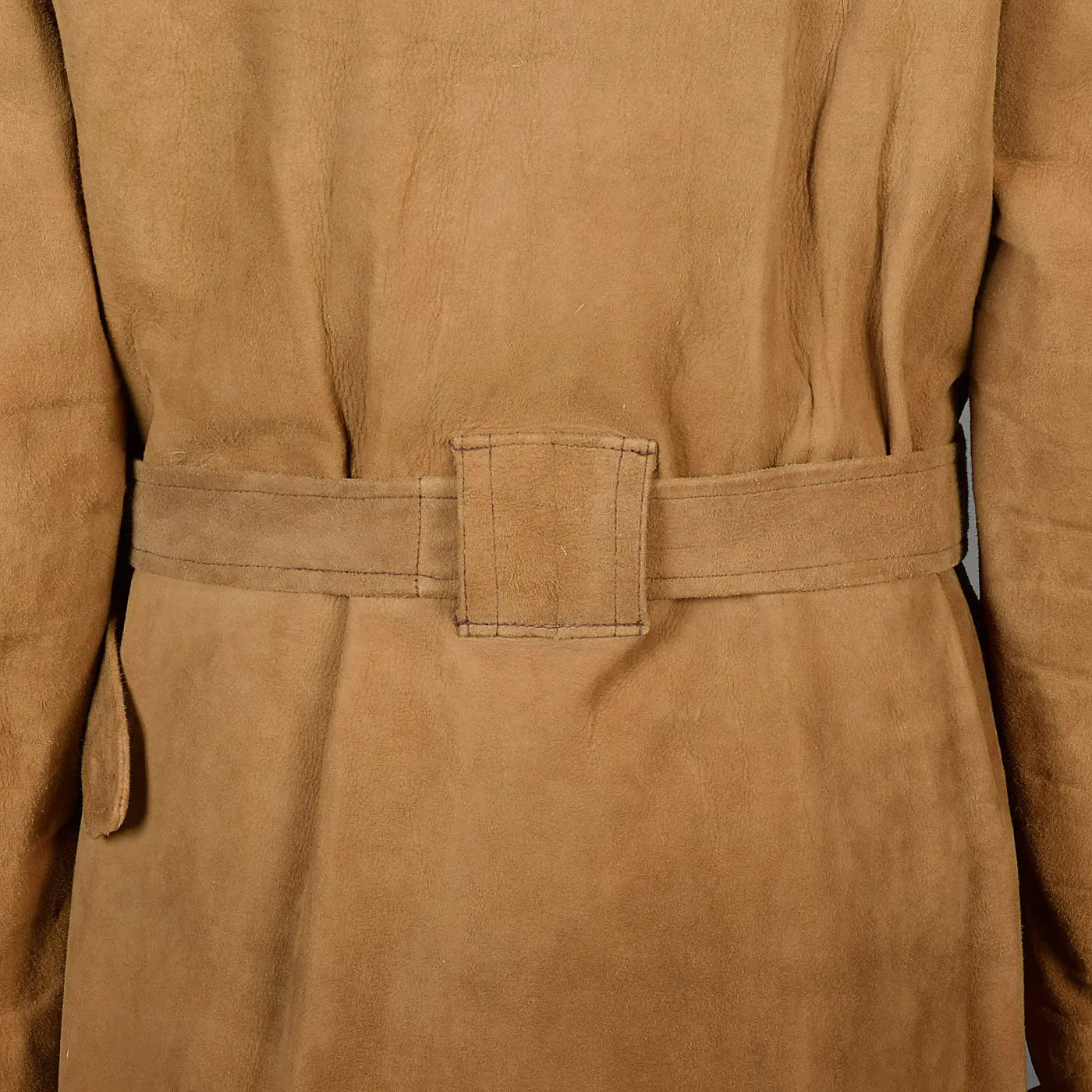 1960s Mens Suede Leather Shooting Jacket