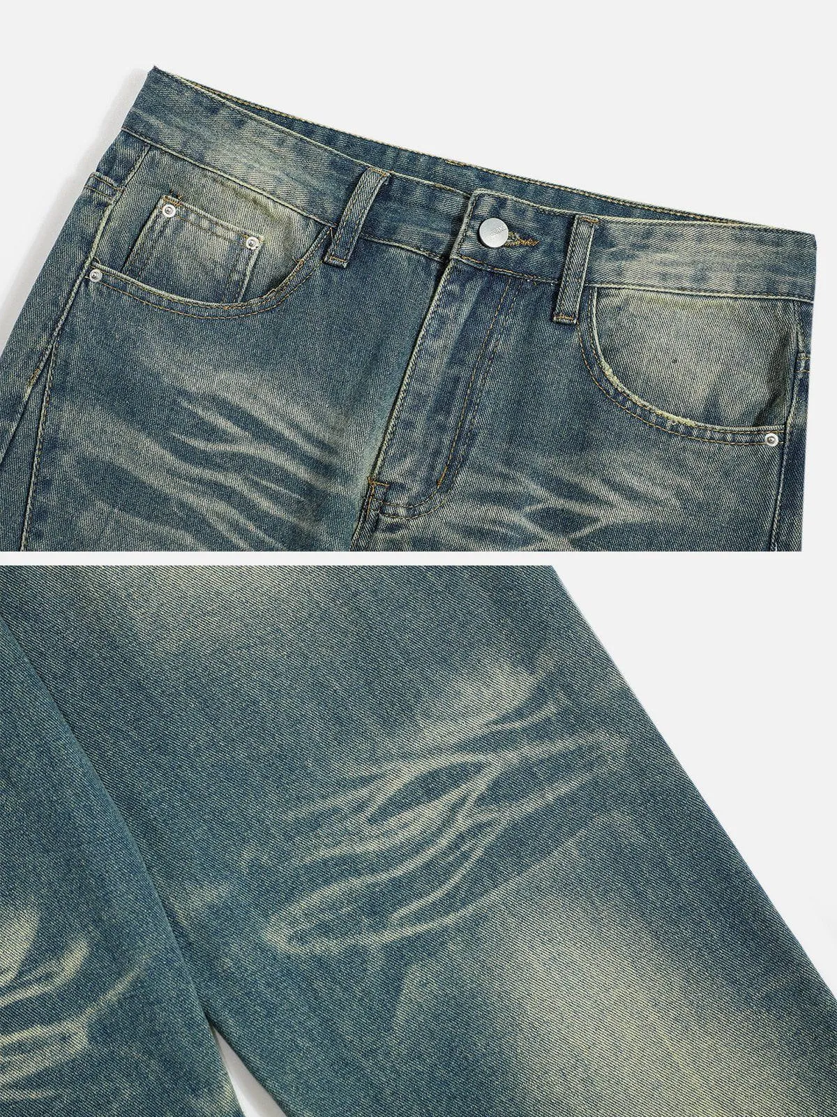 Aelfric Eden Wrinkle Vintage Washed Jeans