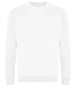 AWDis Unisex Organic Sweatshirt | Arctic White