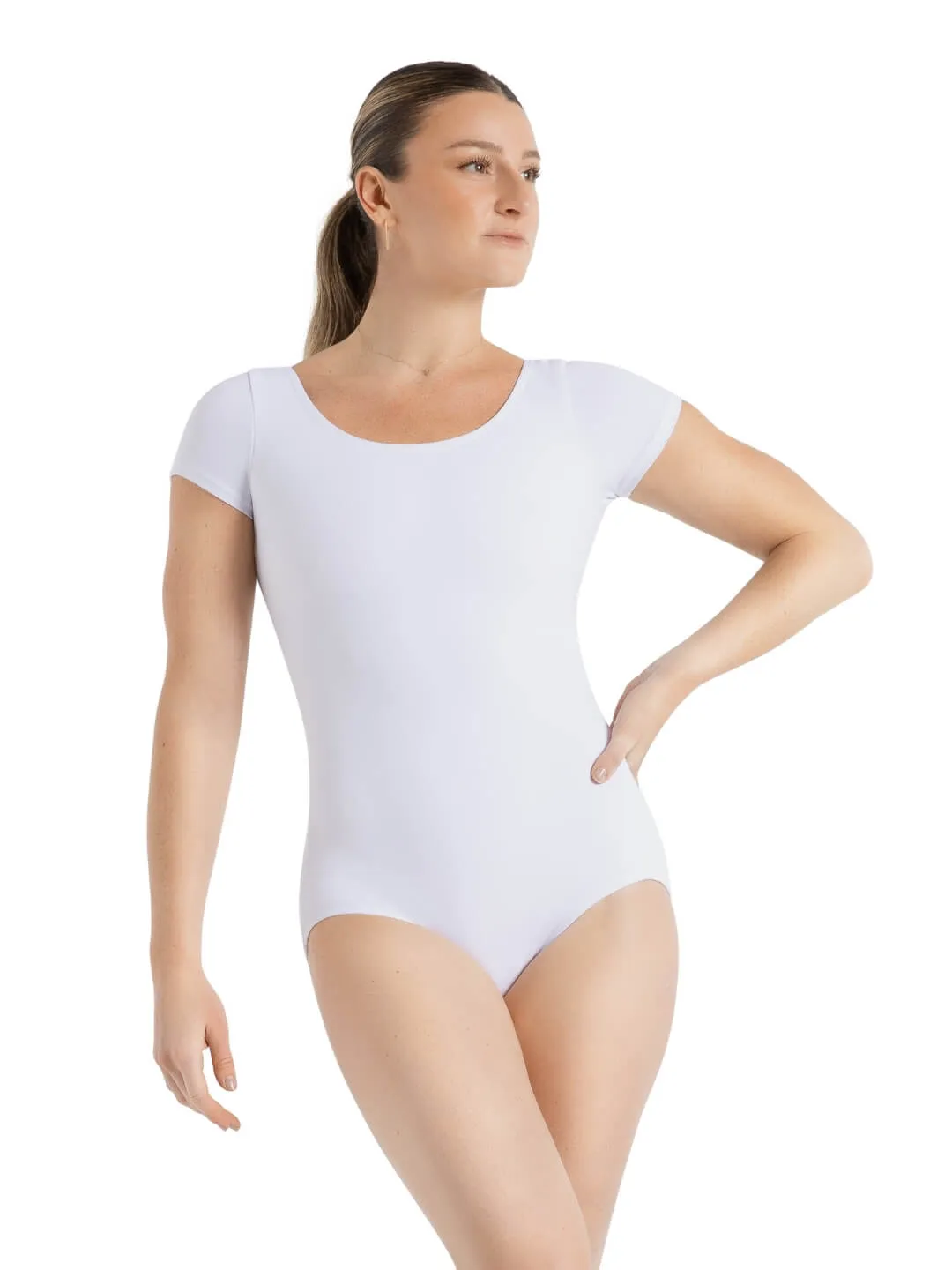 Dina -- Women's Short Sleeve Leotard