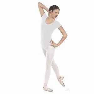 Dina -- Women's Short Sleeve Leotard