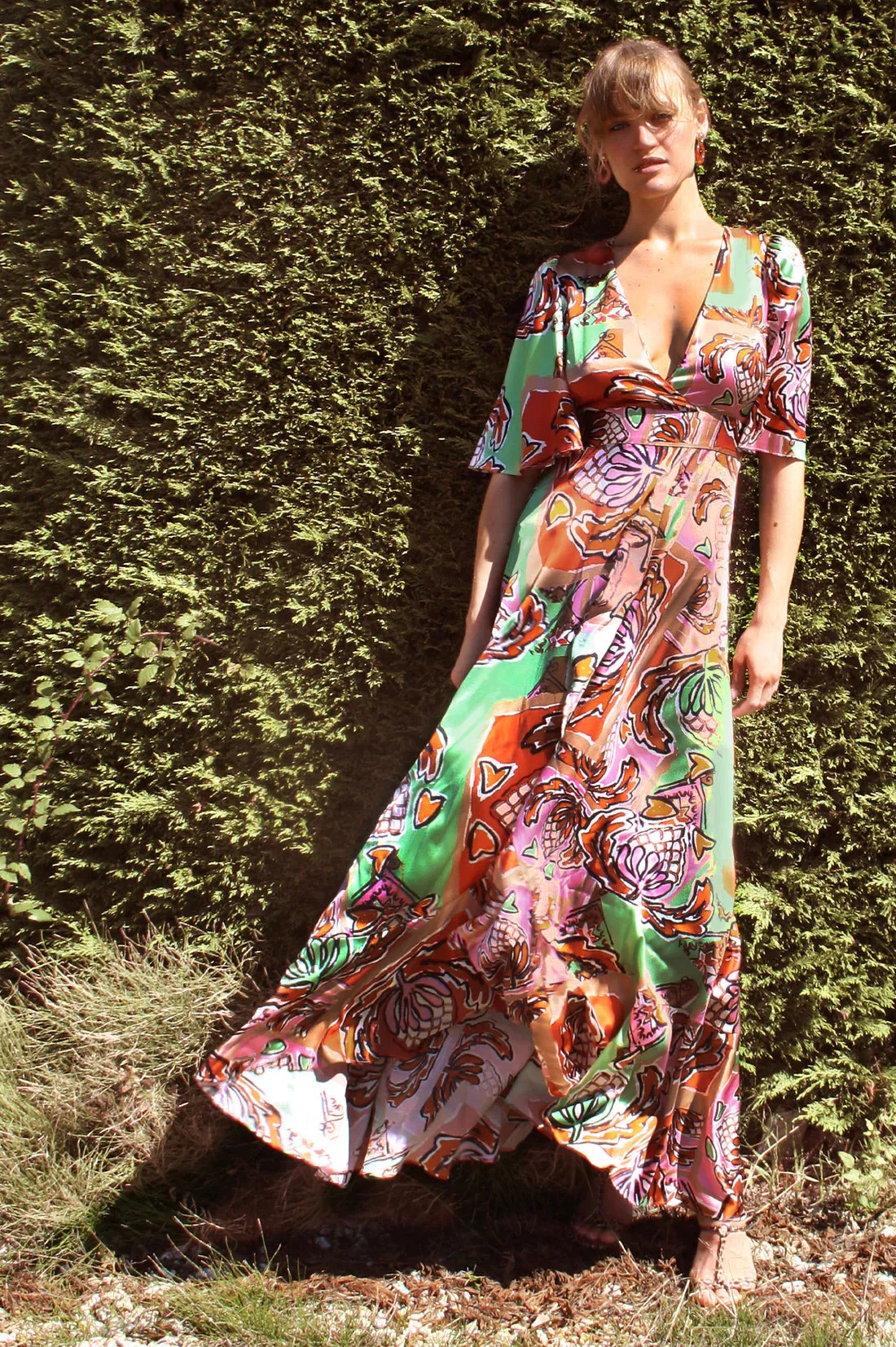 Faux Wrap Dress Calliope