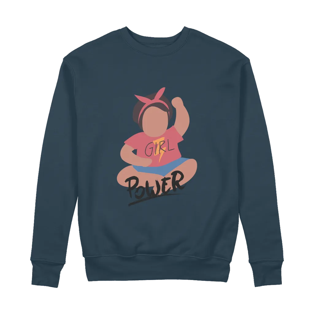 Girl Power 100% Organic Cotton Sweatshirt