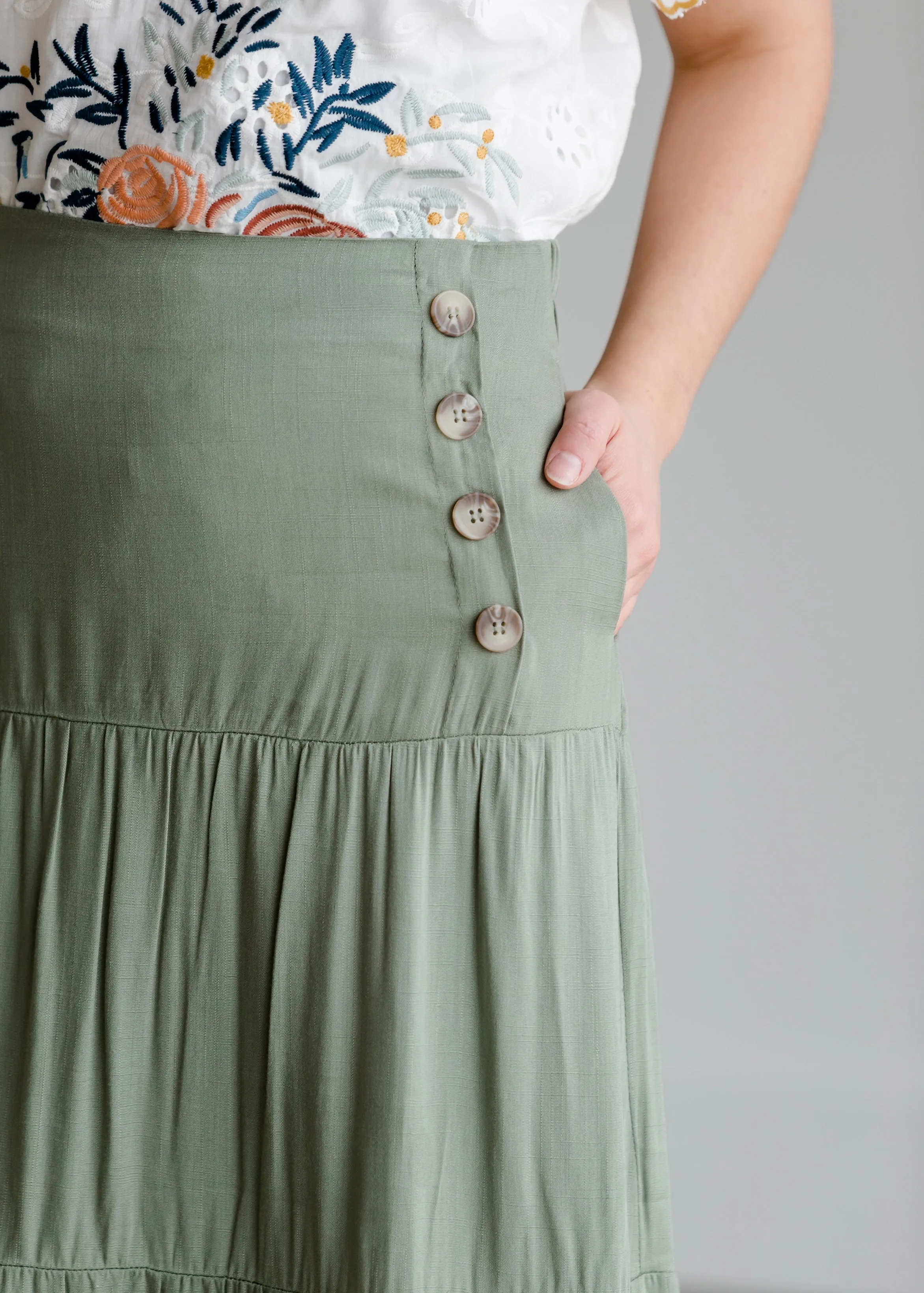 Multi Layer Maxi Skirt - FINAL SALE