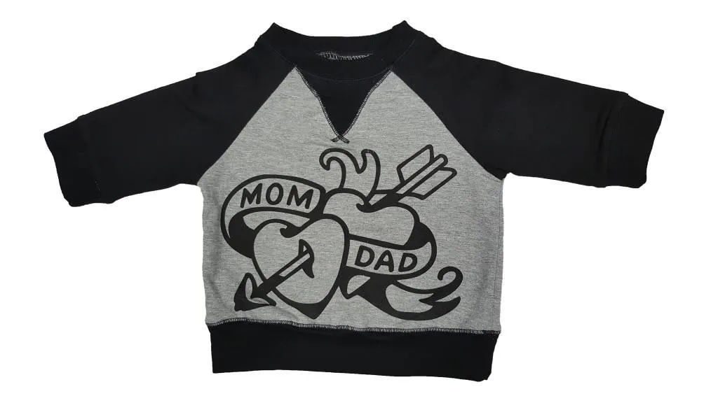 Organic Cotton Tattoo Graphic Sweatshirt