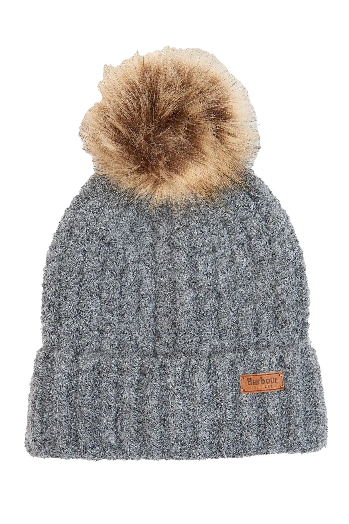 Saltburn Beanie & Tartan Scarf Gift Set - Grey Rose