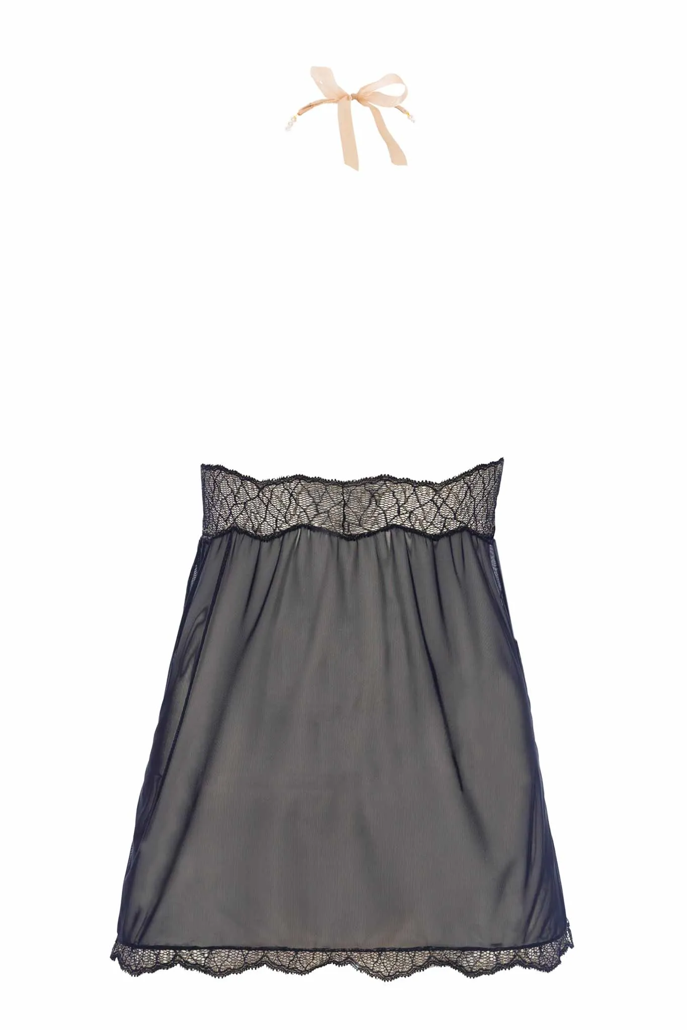 Sydney Pearl Necklace Slip Dress