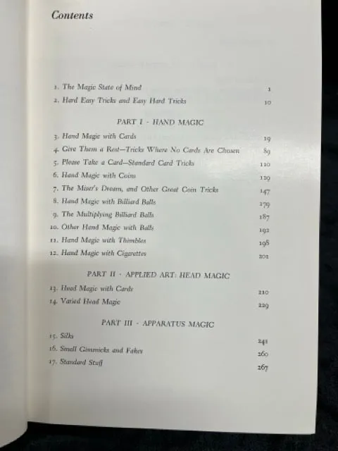 The Amateur Magician's Handbook - Henry Hay (HC)