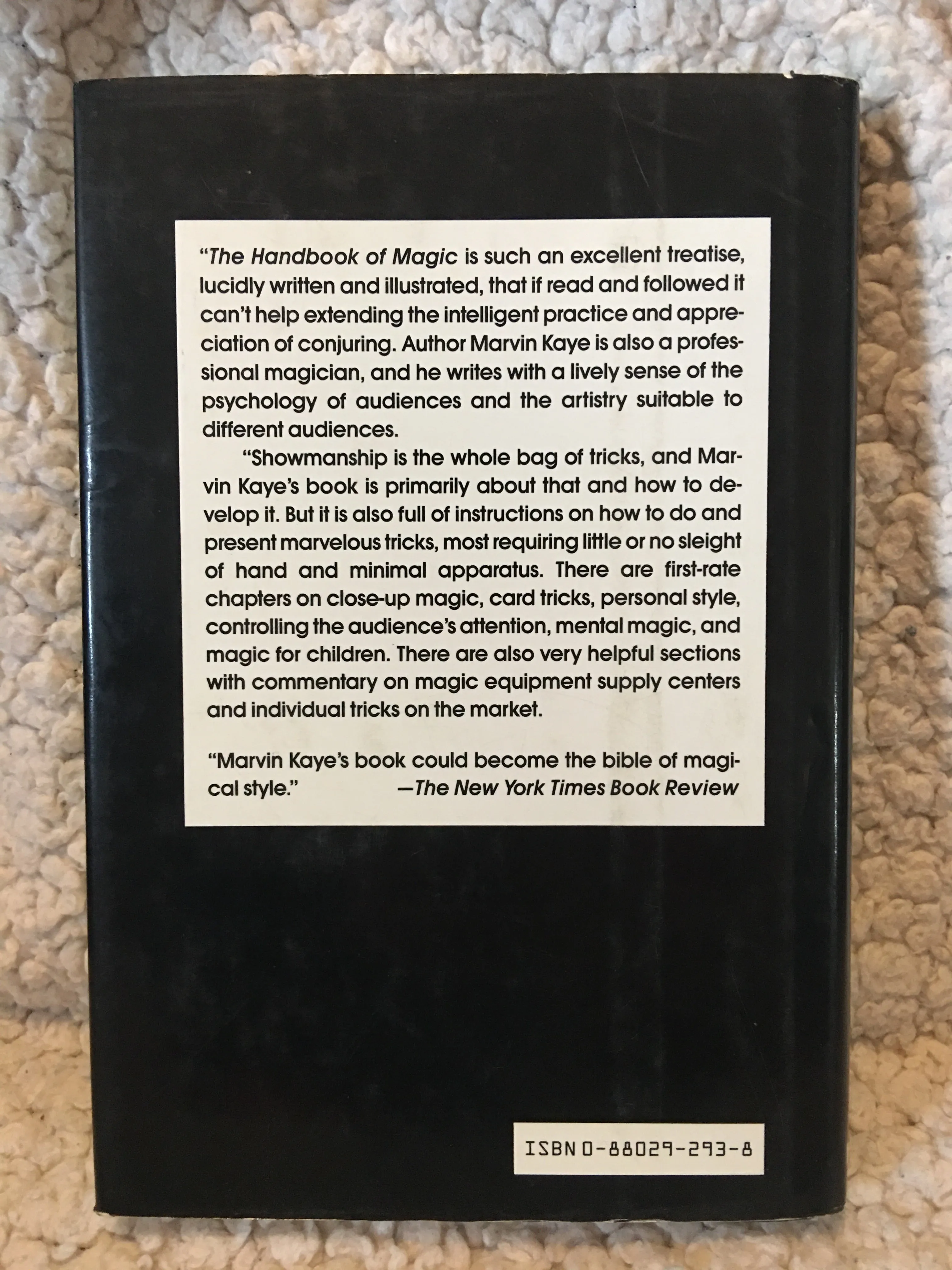 The Handbook of Magic - Marvin Kaye