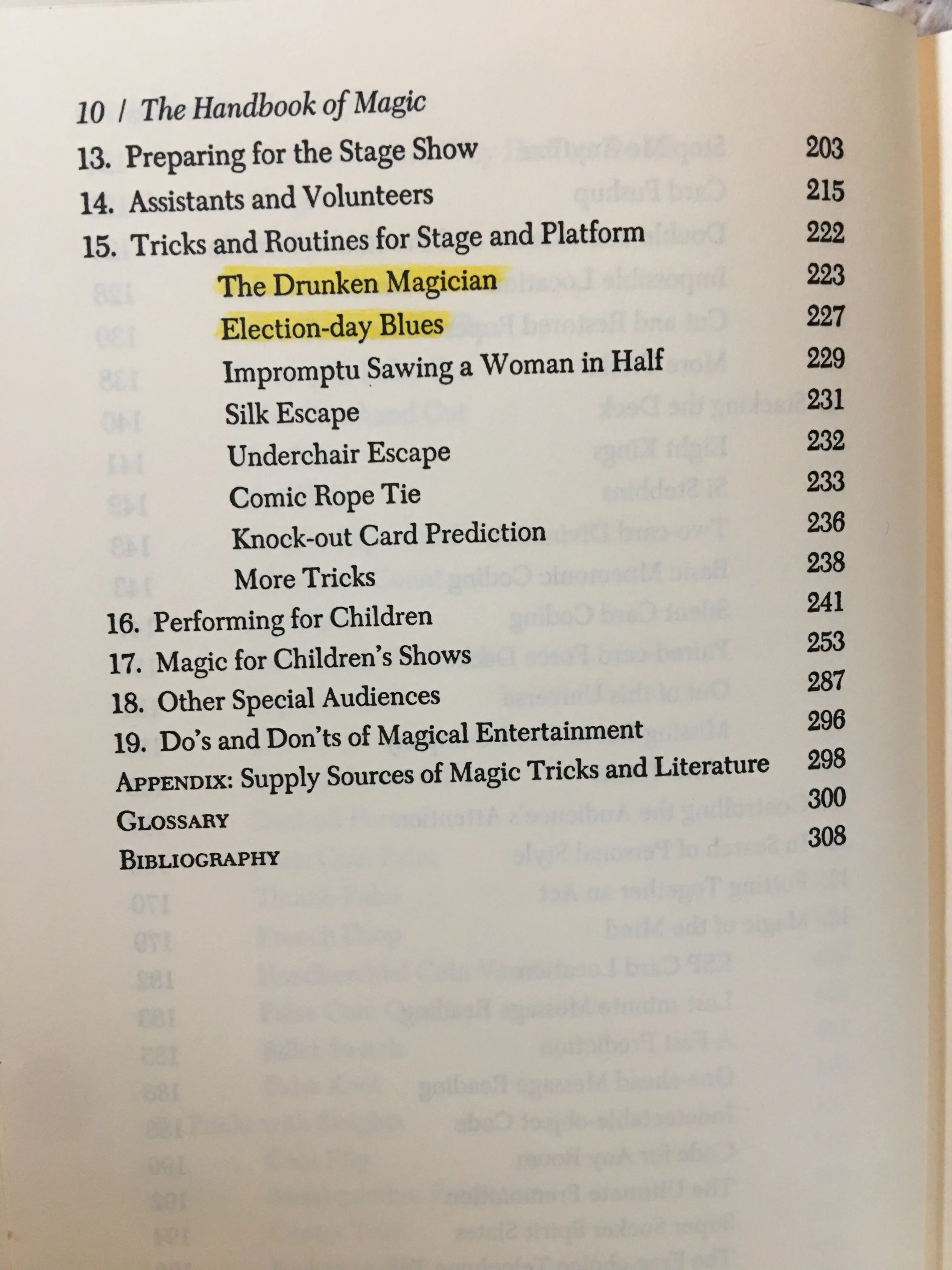 The Handbook of Magic - Marvin Kaye