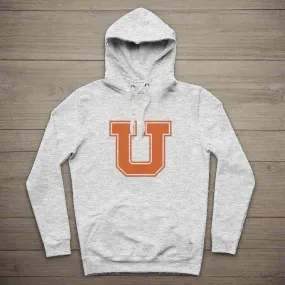 University U logo 100% Organic Cotton Graphic Hoodie