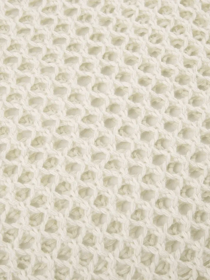 Wenkouban-Spring Casual Outfits Y2K Outfits Hollow Out Star Crochet Knit Top